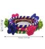 Multicolour Rose Flowers Handcrafted Decorative Tea Light Candle Holder