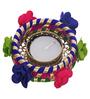 Multicolour Rose Flowers Handcrafted Decorative Tea Light Candle Holder