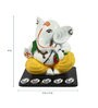 eCraftIndia Decorative Lord Ganesha Showpiece for Car Dashboard, Home Temple and Office Desks
