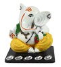 eCraftIndia Decorative Lord Ganesha Showpiece for Car Dashboard, Home Temple and Office Desks