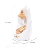 eCraftIndia Decorative Palm Buddha Figurine Showpiece