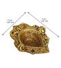 Golden Handcrafted Traditional Decorative Brass Diya