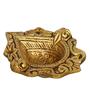 Golden Handcrafted Traditional Decorative Brass Diya