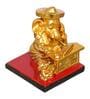 Lord Ganesha Golden Polyresin Idol