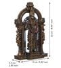 Handcrafted Lord kartikeya Bronze Polyresin Idol
