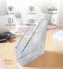Ecru White Metal Mesh File Organizer for Desk