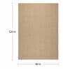 Ecru Wool & Jute Abstract 10' x 8' Hand Woven Carpet