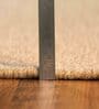 Ecru Wool & Jute Abstract 12' x 9' Hand Woven Carpet