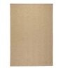 Ecru Wool & Jute Abstract 6' x 4' Hand Woven Carpet
