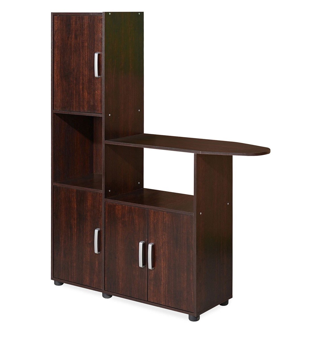 Buy Edgar Storage in Walnut Finish By Nilkamal Online Modern