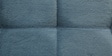 Edelmira Faux Fur Fabric 3 Seater Sofa In Slate Blue Colour