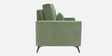 Eden Fabric 2 Seater Sofa In Jade Green Colour