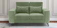 Eden Fabric 2 Seater Sofa In Jade Green Colour