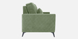 Eden Fabric 3 seater Sofa In Jade Green Colour
