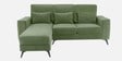 Eden Fabric RHS Sectional Sofa (2 + Lounger) In Jade Green Colour