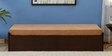 Edo Pull-Out Sofa Cum Bed with Storage & Brown Mattress in Wenge Finish