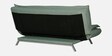 Edo Fabric Convertible Sofa Cum Bed in Green Colour