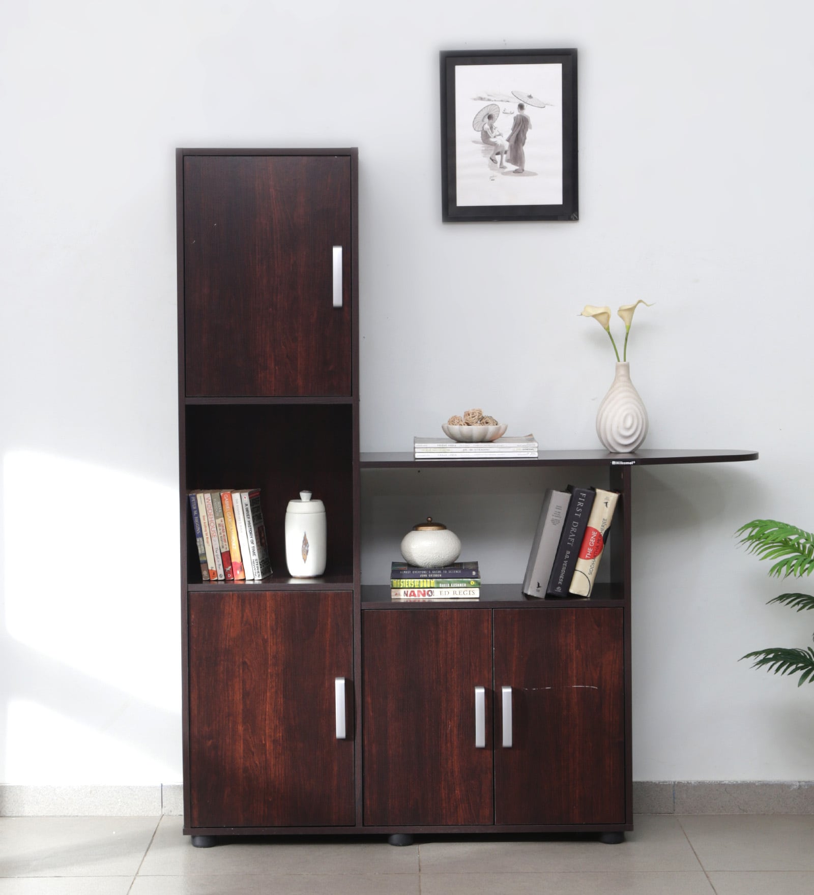 Edgar Cabinet in Walnut Finish