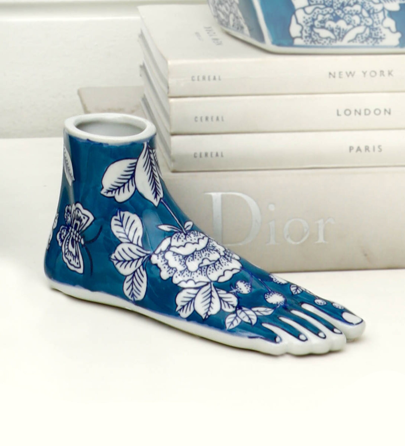 Blue Edge Leg Sculpture