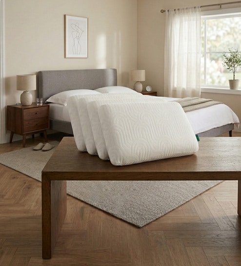 Edelweiss Orthopedic Cervical (22 X 14) Cooling Gel Memory Foam Sleeping Pillow