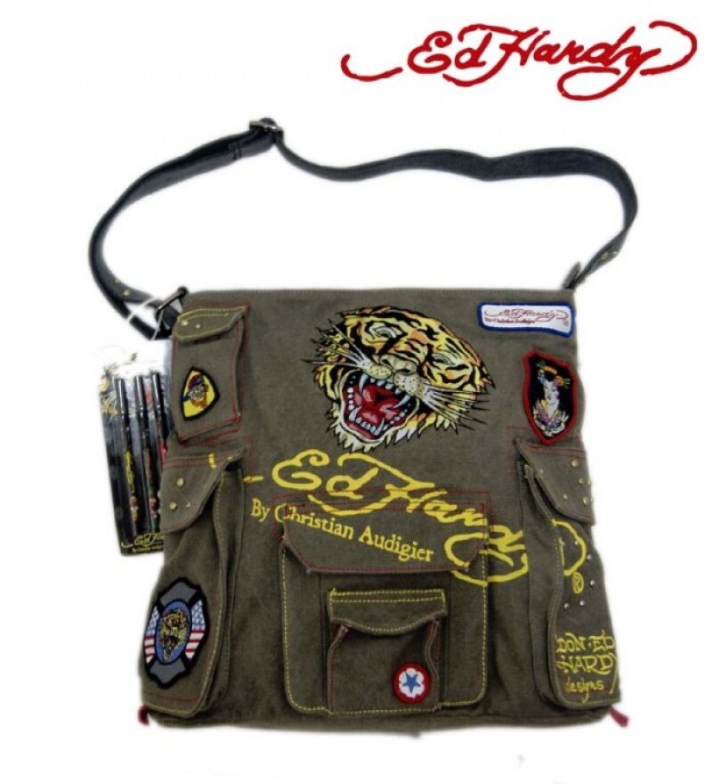 ed hardy duffle bags