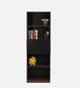 Eden Book shelf in Walnut & Teak Finish