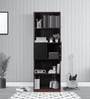 Eden Book shelf in Walnut & Teak Finish