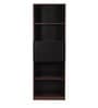 Eden Book shelf in Walnut & Teak Finish