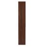 Eden Book Shelf in Walnut & White Finish