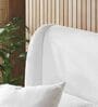 Eden Boucle King Sized Bed in White Colour