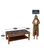 Eden Coffee table In Brown Colour