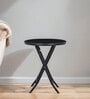 Eden Metal End Table In Black Colour