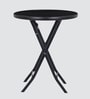 Eden Metal End Table In Black Colour