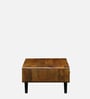 Edgar Solid Wood Coffee Table In Honey Oak Finish
