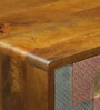 Edgar Solid Wood Coffee Table In Honey Oak Finish