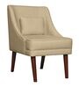 Edinburg Slipper Chair In Beige Colour