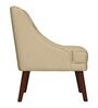 Edinburg Slipper Chair In Beige Colour