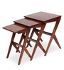 Edlin Sheesham Wood Nest of Tables in Honey Finish