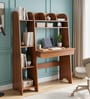Eduvora Desk In Walnut Finish