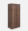 Edward 2 Door Wardrobe in Walnut Finish Edward 2 Door Wardrobe in Walnut Finish