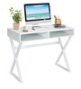 Edwin Writing Table in Super White Colour
