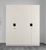 Edwina 4 Door Wardrobe in Glossy White Colour