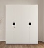 Edwina 4 Door Wardrobe in Glossy White Colour