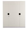 Edwina 4 Door Wardrobe in Glossy White Colour