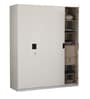 Edwina 4 Door Wardrobe in Glossy White Colour