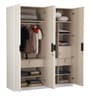 Edwina 4 Door Wardrobe in Glossy White Colour