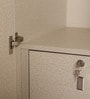Edwina 4 Door Wardrobe in Glossy White Colour