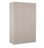 Edwina 3 Door Wardrobe in White Finish
