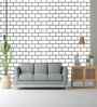 Eerie Black Design Subtle Elegance Modern Style Wallpaper