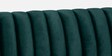 Effervescent Velvet 3 Seater Sofa in Green Colour